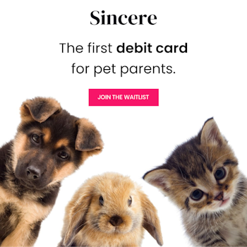 Sincere Pet Debit Card